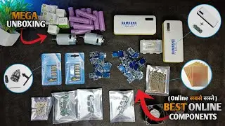 Online आधे दाम में लिए Cheapest Electronic Components | Electronic Components Unboxing