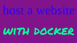 How to containerize a static website with docker