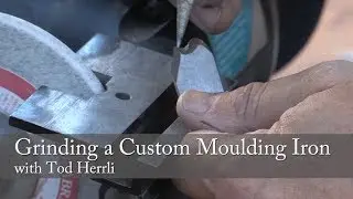 Grinding a Custom Moulding Iron