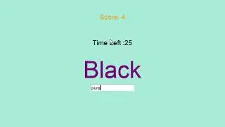 Shake it Off -Color Game  using Python