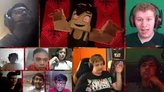 Zombie Girl 🧠 (Minecraft Music Video Animation) Macabre Rotting Girl [REACTION MASH-UP]#906