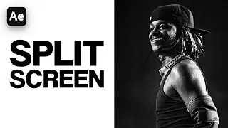 Easy SPLIT SCREEN Flash Effect in After Effects (Tutorial)