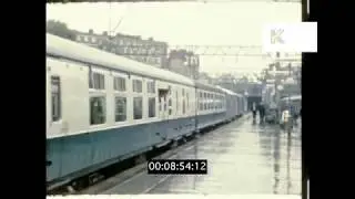 1960s Euston Station, HD from 16mm