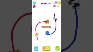 LEVEL 12 DOGE CANNOT TOUCH OTHER DOG? Doge Rush to Home: Draw Puzzle #short #doge #dogs #dog #puzzle