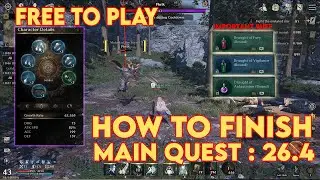 Nightcrow - How to finish main quest Ch.26.4 | Free to play only