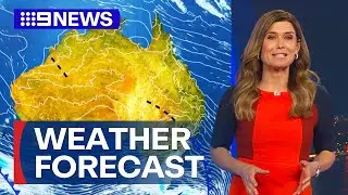 Australia Weather Update: Showers expected for areas of the country’s south | 9 News Australia