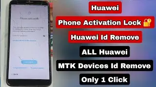 Huawei Account Remove ... All MTK CPU Honor Huawei Account Remove 1 Click By Unlocktool Tested Y5p