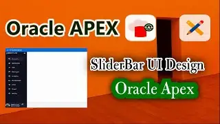 How to Create SliderBar, UI Design for your E-commerce Site, Use Html and CSS || Oracle Apex