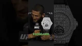 Khamzat Chimaev Shows Off $1,000,000 Watch!