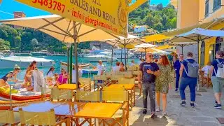 Portofino, Italy 🇮🇹 - Summer 2024 - 4K 60fps HDR Walking Tour