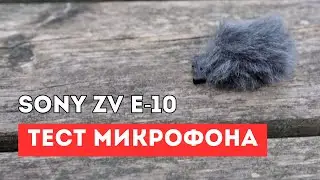 Sony ZV E-10 | Нужен ли ДОПОЛНИТЕЛЬНЫЙ МИКРОФОН?