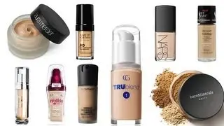 THE BEST FOUNDATIONS 2012 - FROM DRUG STORE TO HIGH END!