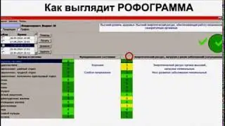 Расшифровка результатов прибора VIP-Rofes - (смотреть описание видео)
