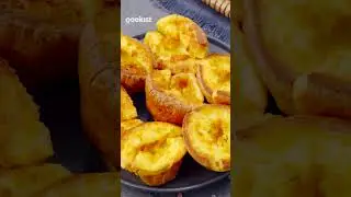 How to make delicious YORKSHIRE PUDDING 😍❤️ #shorts #pudding #yorkshire #cookistwow