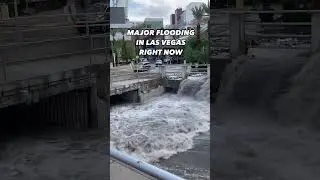 Major Flooding in Vegas Right Now! 