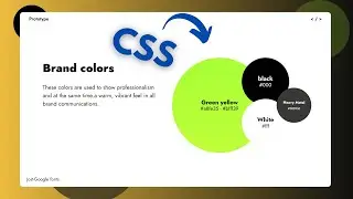 How Web Design Find Right Color Themes And Text front Format 