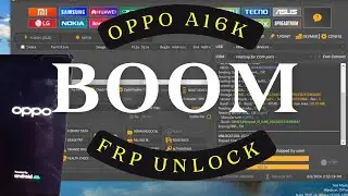 Unlock OPPO A16K FRP on Android 11/12 | No Test Points Needed with UnlockTool