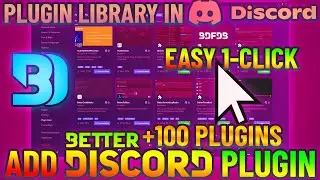 ADD +100 Discord Plugins EASILY with 1-Click!!! (2022) - Plugins Library in Discord (BetterDiscord)