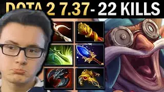 Gyrocopter Gameplay Miracle with 22 Kills and MKB - Dota 2 7.37