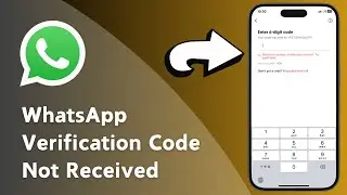 How to Fix Verification Code Not Received Problem On WhatsApp In iPhone (2024)