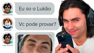 Encontrei um 𝗙𝗔𝗞𝗘 meu fingindo ser EU no Blox Fruits