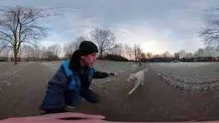 gopro fusion 360° - walking with dog 2