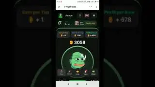 Frog mates Bot Airdrop | Frogmates Telegram bot Airdrop project | Tap to earn game Telegram app bot