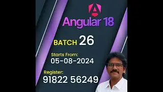 Complete Angular 18 In Telugu