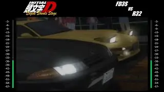 Initial D Engine Sounds Stage -  FD3S vs R32