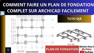 how to make a foundation easily in archicad