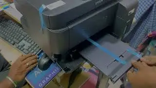EPSON M2050 Printer unboxing & installation