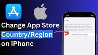 How to Change App Store Country or Region on iPhone