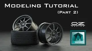 OZ Rim Modeling Tutorial Part 2 - Autodesk Maya