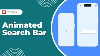 Animated Search Bar Flutter || Search Bar Flutter