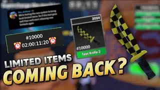 LIMITED ITEMS COMING BACK? 😱 / Survive The Killer Roblox 🔪