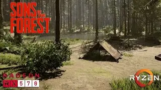 Sons Of The Forest 1.0 - RX 570 - All Settings Tested - FSR 3 OFF/ON