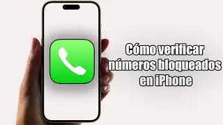 Cómo verificar los números bloqueados en iPhone (2024)