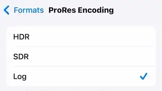 How to Get Apple ProRes Log on iPhone 15 Pro