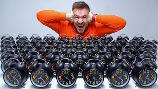 НА СКОЛЬКО ГРОМКО ШУМЯТ 50 БУДИЛЬНИКОВ?