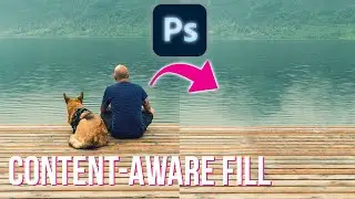 Content Aware Fill - Short Photoshop Tutorial #shorts #photoshop