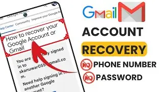 How to recover you Gmail account or google (new)