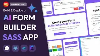 Build & Deploy NextJs AI Form Builder SaaS Application using React, TailwindCSS, Gemini API, Clerk