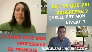 Le français, une langue facile à apprendre ? Je discute avec mon professeur de français