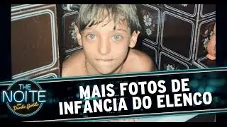 The Noite (10/10/14) - Mais fotos do elenco quando crianças