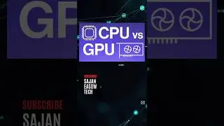 CPU vs. GPU in 60 Seconds #shorts #viral #techtips