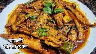 কাজলী মাছের ঝোল টেস্টি রেসিপি | Kajli macher recipe in bengali