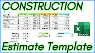 Create a Professional Construction Estimate Template in MS Excel