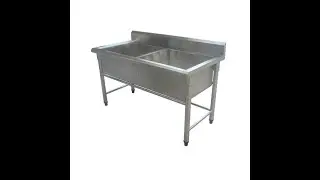 Stainless steel kitchen sink