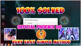 Solution - Free fire Has stopped problem In Phoenix os - 100%Fixed ✌ ob 29 update free fire