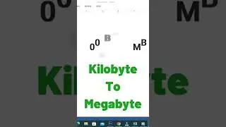 Convert kB to MB | Tech